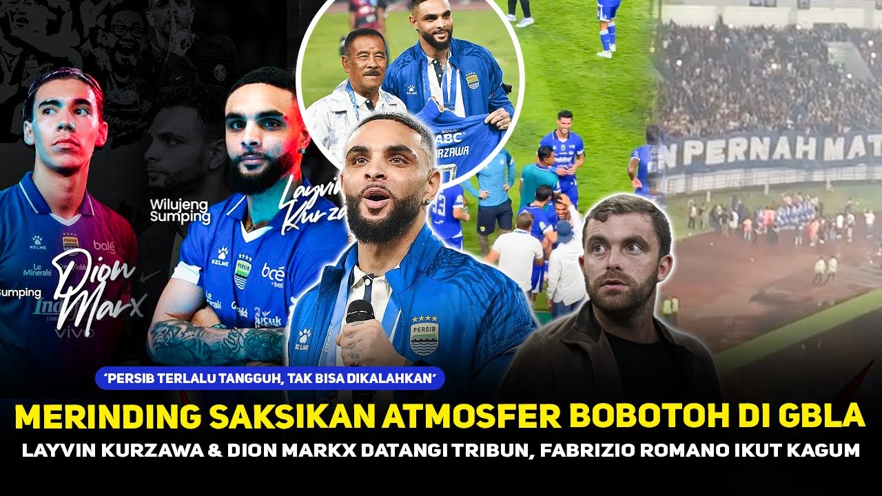 DIBUAT MENANGIS TERHARU❗️Kurzawa : “Ini Fans Tergokil Dalam Karir Saya”~Dion Markx Kejutkan Persib