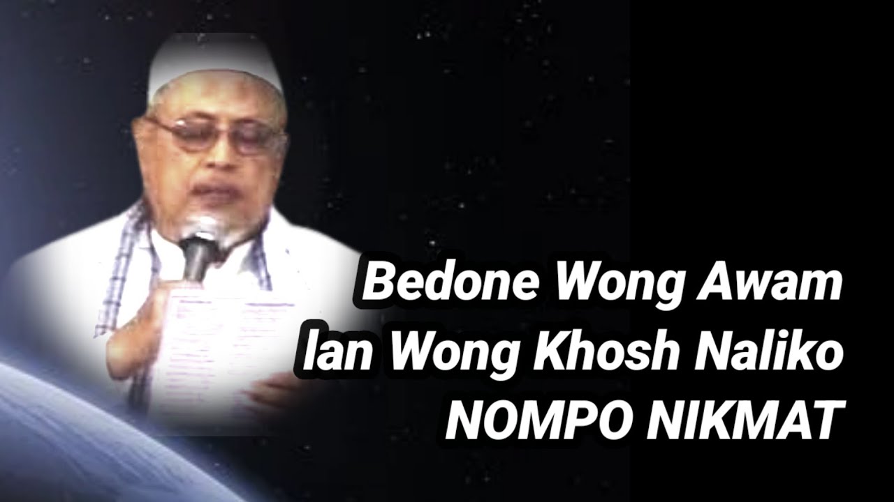 1090 Bedone Wong Awam lan Wong Khosh naliko nompo nikmat