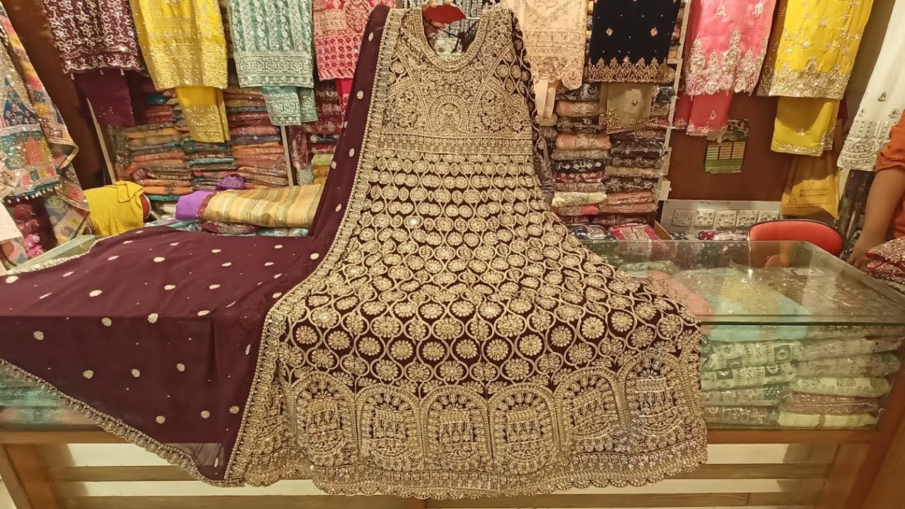 ঈদ স্পেশাল পাকিস্তানি ডিজাইনের ব্রাইডাল গাউন ড্রেস ডিজাইন ২০২৬ |Pakistani designer bridal gown dress