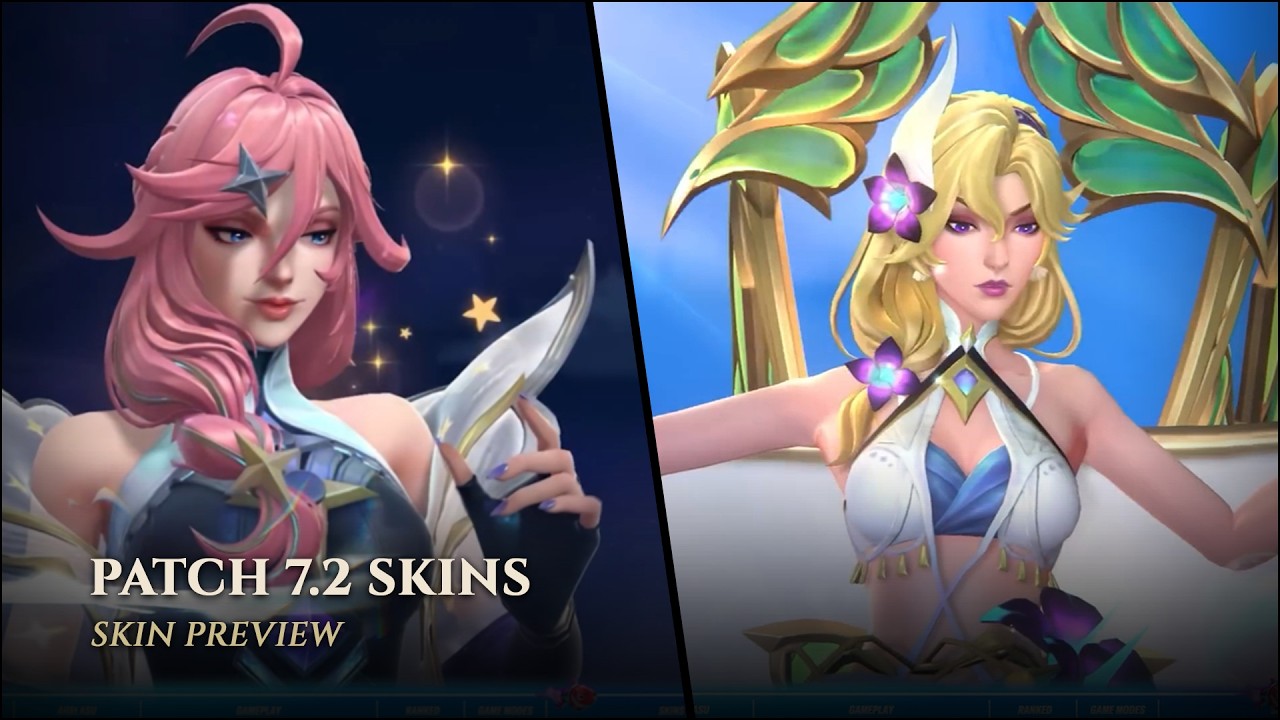 Patch 7.2 Skins: Island Vacation, Weather Entity, Summer Party & More || LoL: Wild Rift