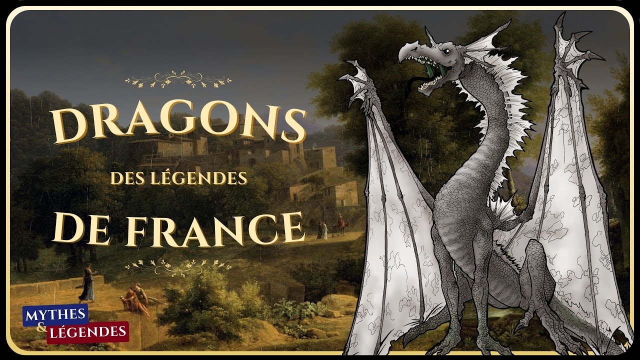 5 DRAGONS du Folklore M&eacute;di&eacute;val FRANCAIS