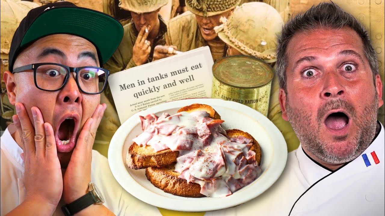 What Soldiers REALLY Ate in WWII Pro Chefs React | SYWGF EP. 57