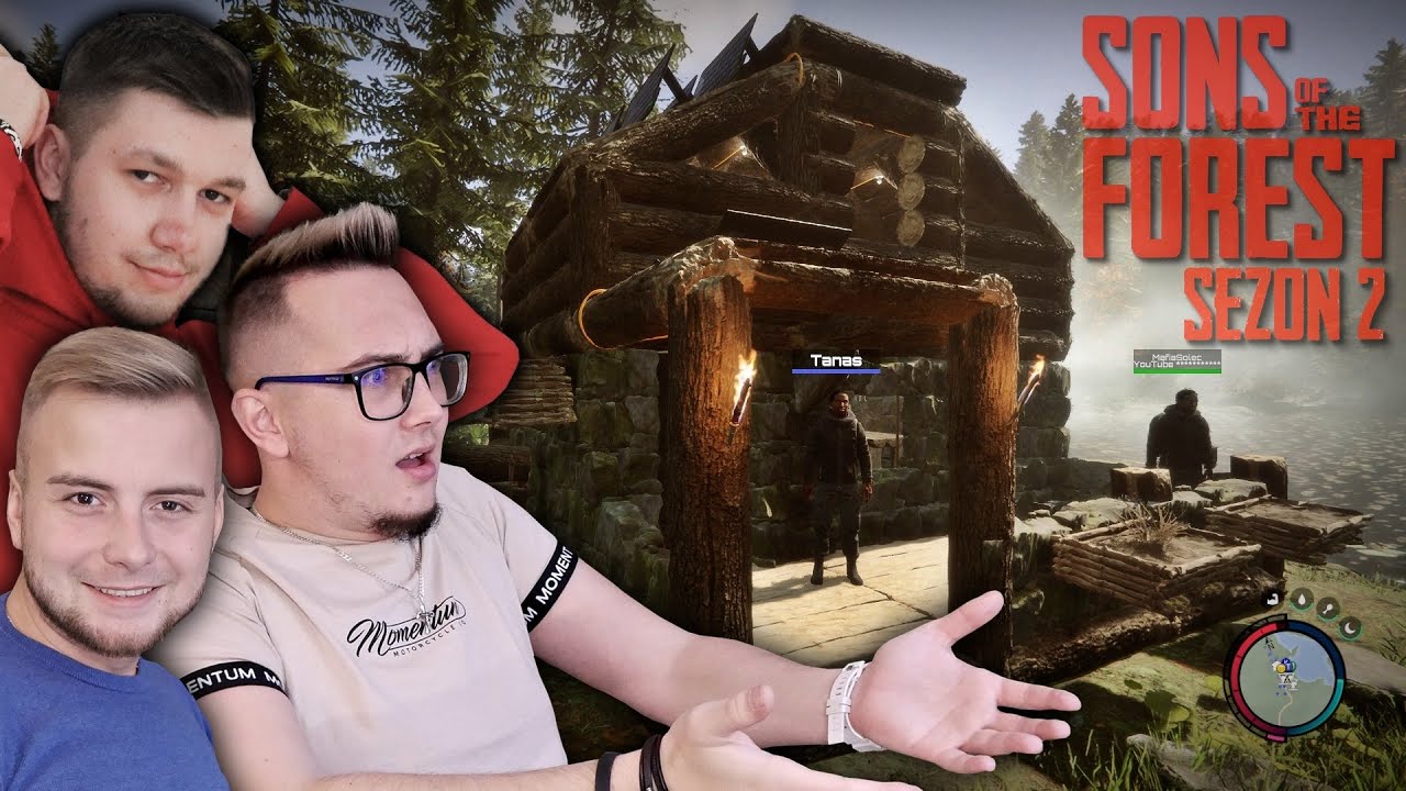 SONS of THE FOREST - Sezon 2 #4 😈 Pierwszy Domek Skończony 🤣 Zbieramy Zapasy & Materiały 🔥 MST