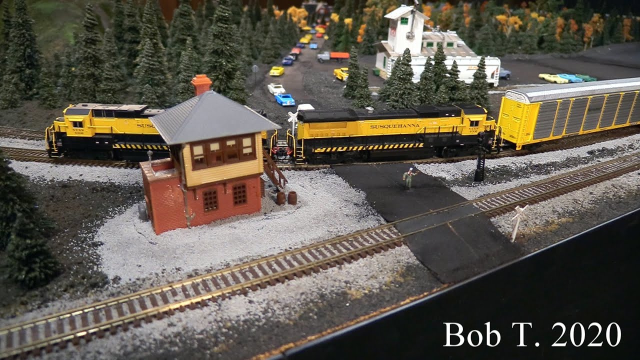 Two N Scale Susquehanna Scenes