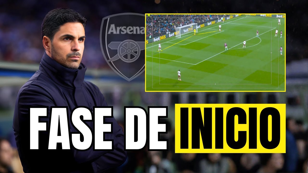 ARTETA y la salida de balón del ARSENAL 💡