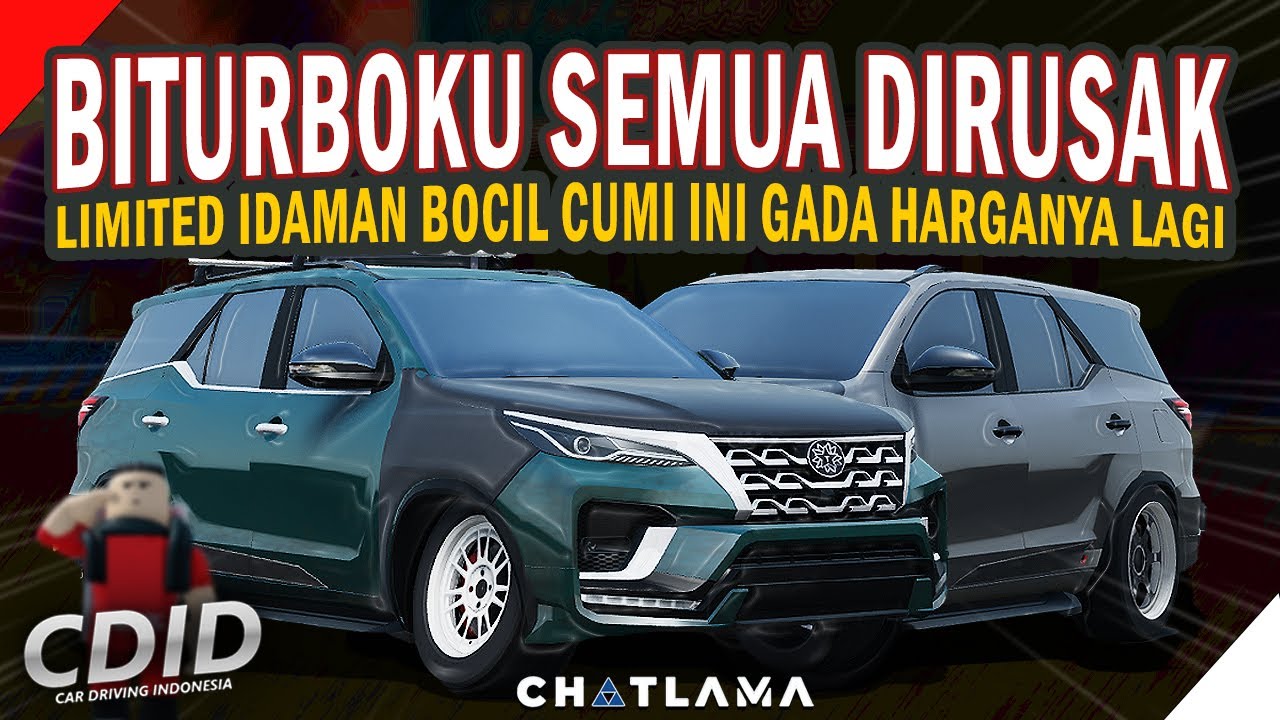RESTORASI FORTUNER GR BITURBO, CAPE BGT AH ELAH. UNTUNG ADEK SENDIRI🤣😅 | CAR DRIVING INDONESIA V1.8