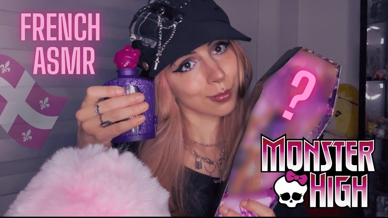 [ASMR FRENCH] Unboxing Mystery MONSTER HIGH Dolls🎀☠️