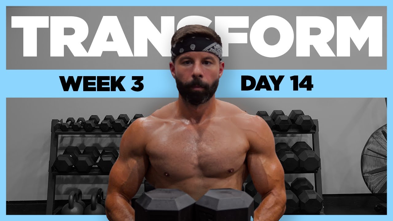 TRANSFORM Dumbbell Training Plan - DAY 14 (6 WEEK PROGRAM)