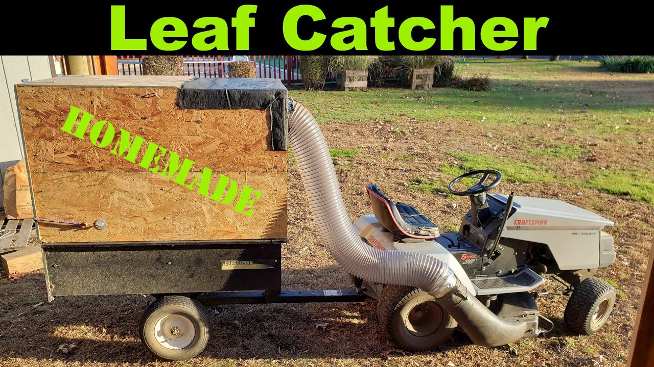 Homemade Leaf Collector