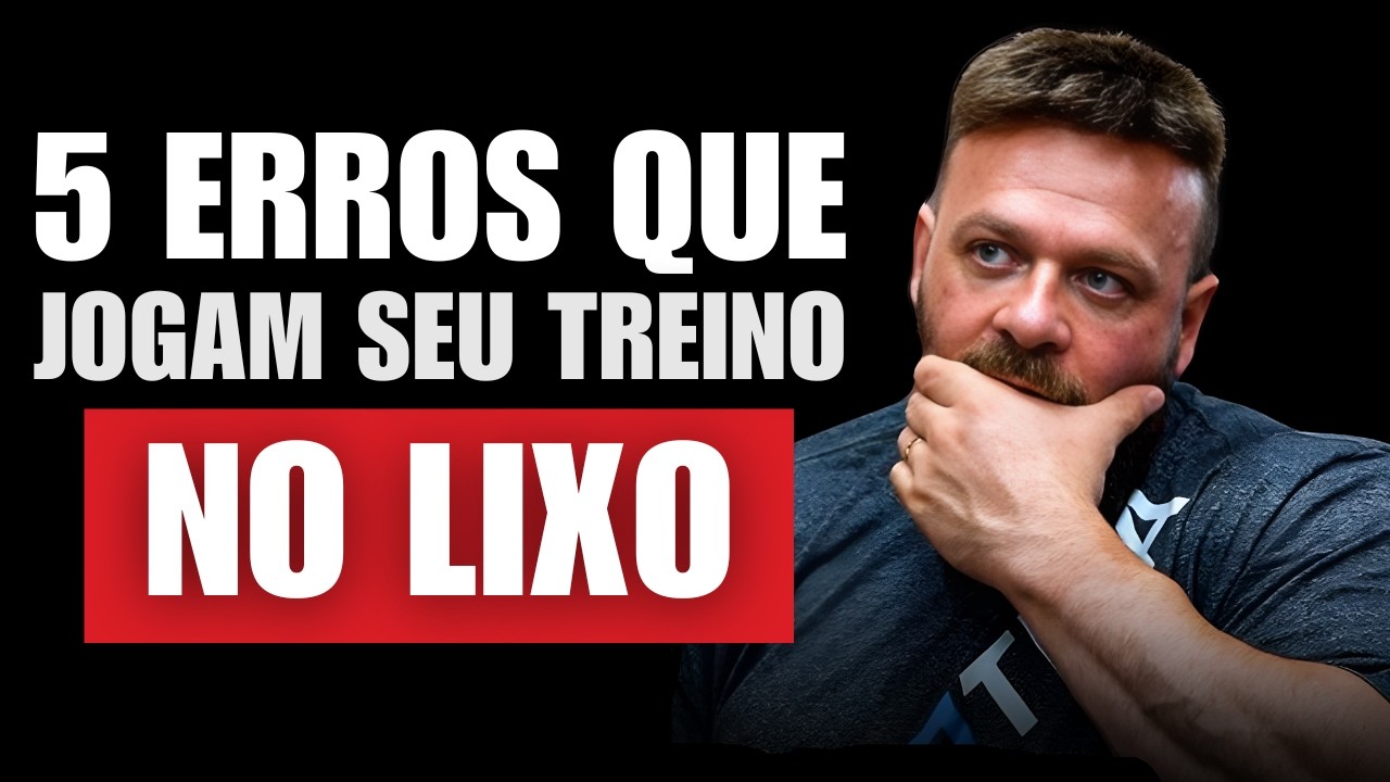 5 ERROS QUE COMETI E QUE NÃO TE DEIXAM GANHAR MASSA MUSCULAR!