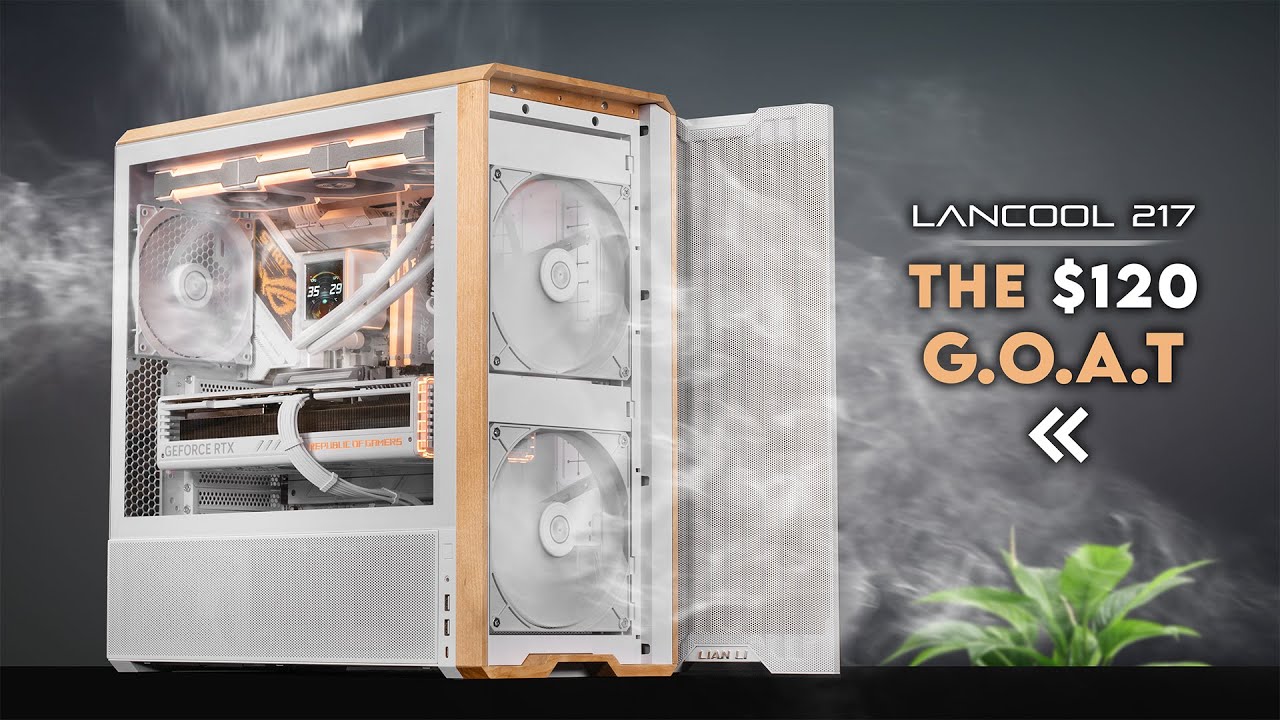 Lian Li Lancool 217: The Airflow Bar Has Been Set! | White Gaming PC Build