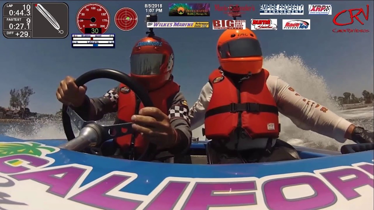 The 2018 Long Beach Sprint Nationals Cracker Box P-55 at Marine Stadium
