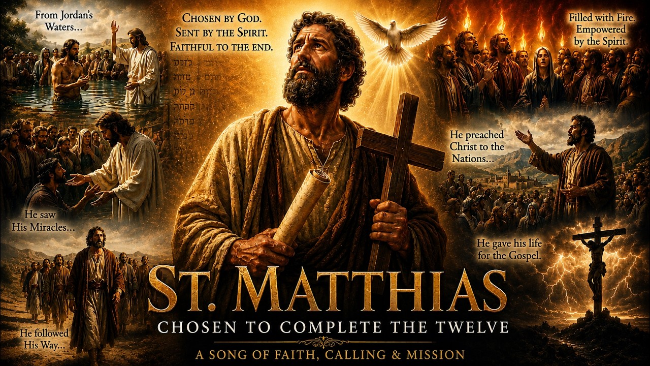 Chosen to Witness | Feast of Saint Matthias | #apostle #shorts #saint #matthias