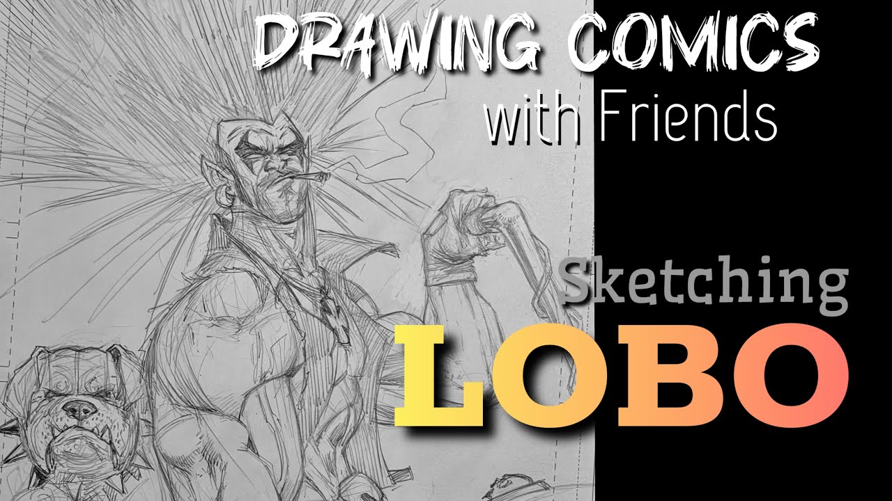 drawing comics with friends