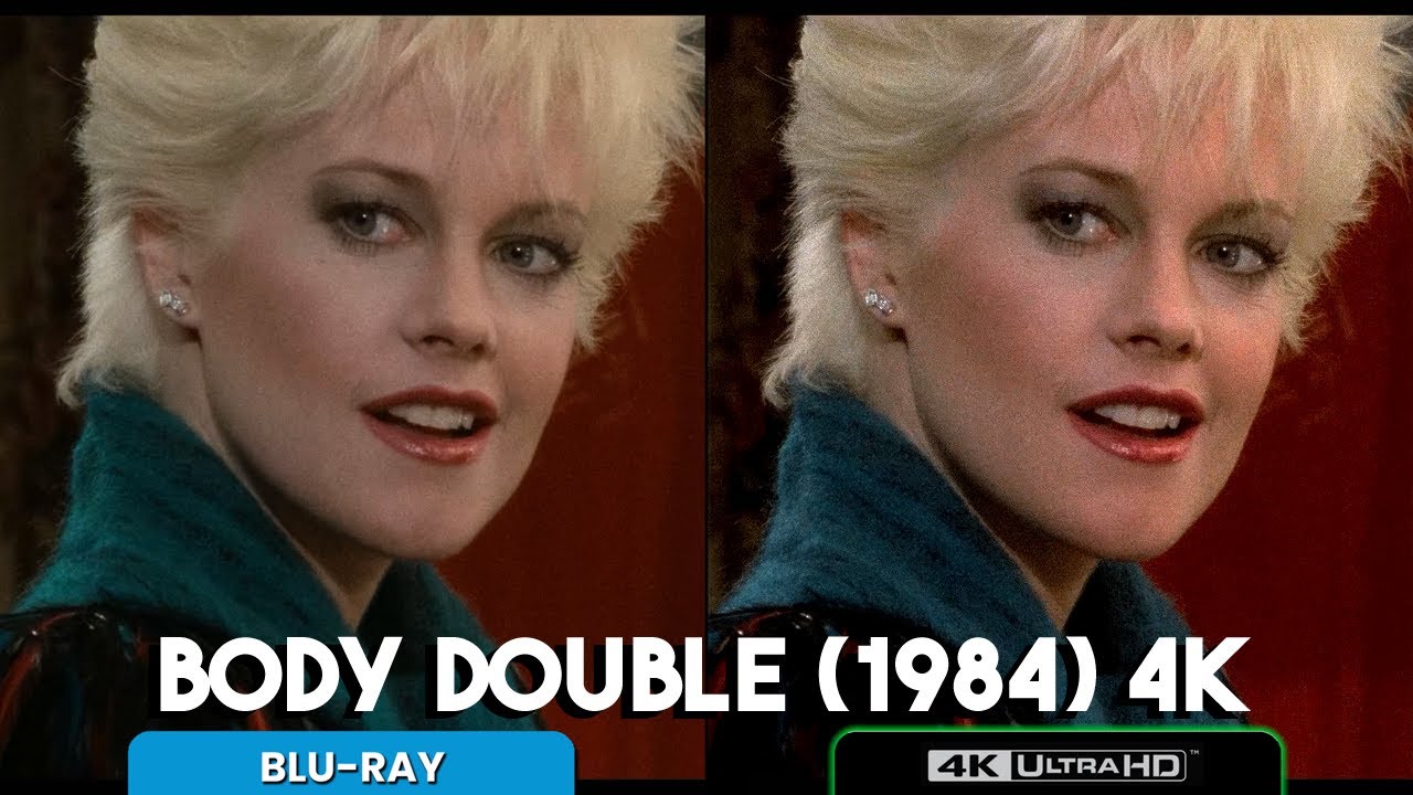 ▶️ Body Double 4K vs Blu-ray Comparison 1984 Brian De Palma New 4K Release