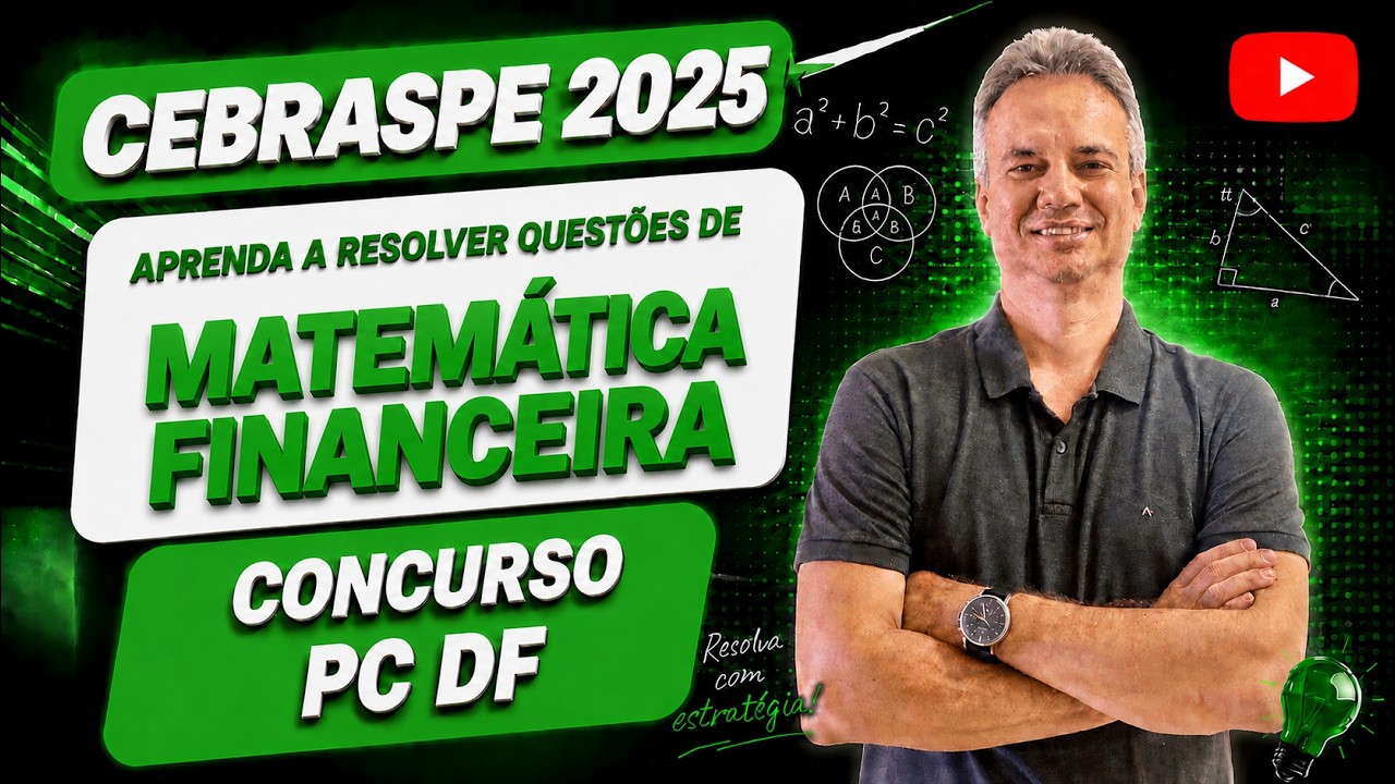 CESPE25Q008 – CESPE / CEBRASPE – CONCURSO PC DF 2025 – ANALISTA BANCO DADOS – MATEMÁTICA FINANCEIRA