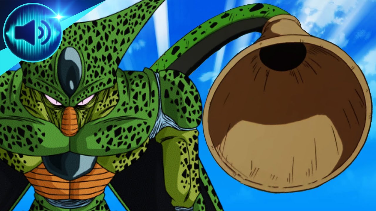 Dragon Ball Z Cell Open His Tail Absorbs Sound Effect [Free Ringtone Download]