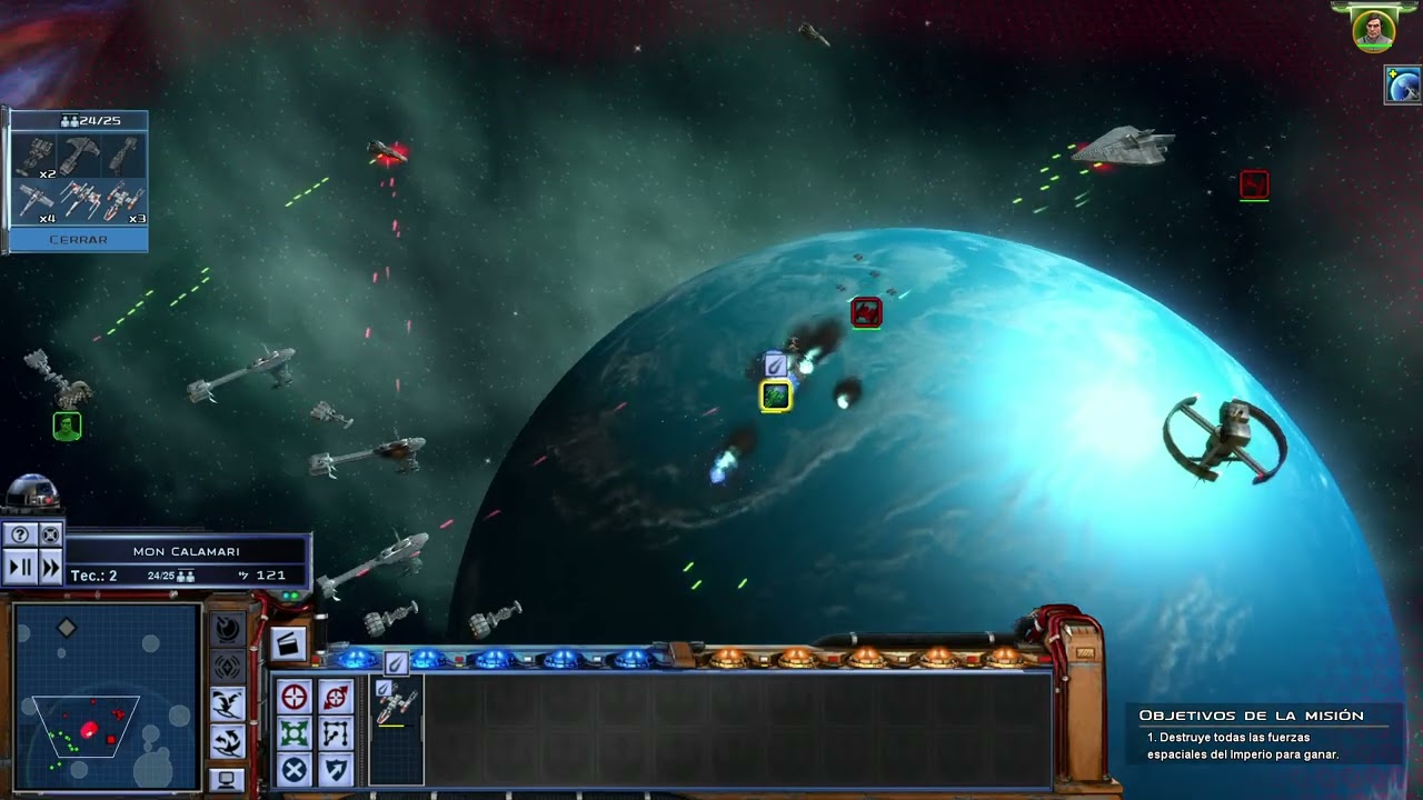 Star Wars  Empire at War 2024 Batalla Espacial