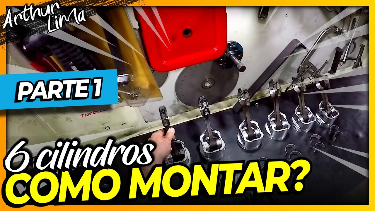 OPALA | COMO MONTAR O MOTOR 6 CILINDROS - PARTE 1