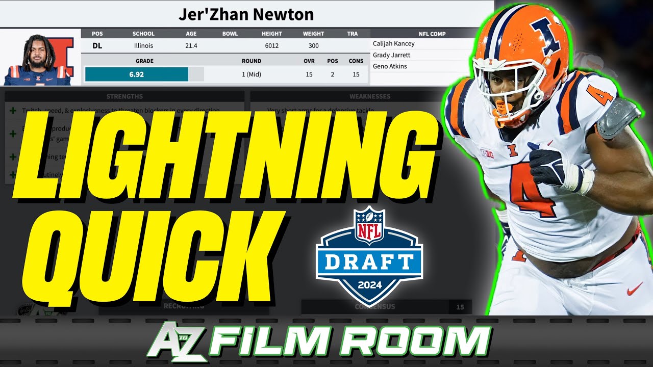 Commanders DL Jer’Zhan Newton: 2024 NFL Draft Scouting Report