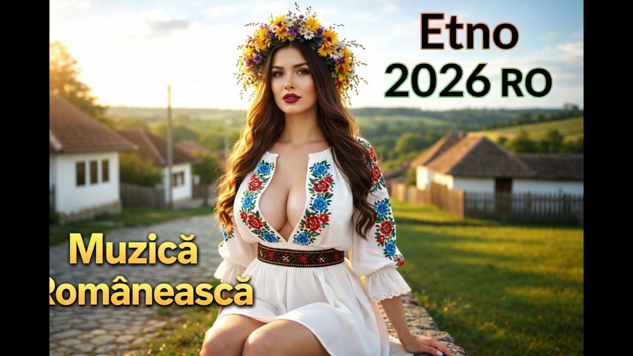 Etno Românesc Modern 2026 🇷🇴 | Dor de Sat Liniștit și Dor din Rural Romanian village countryside