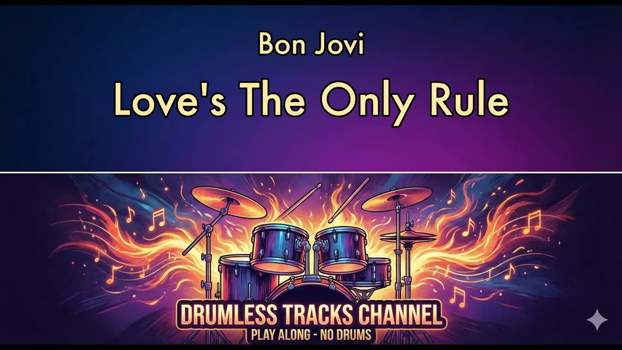 Bon Jovi - Love's The Only Rule - Drumless