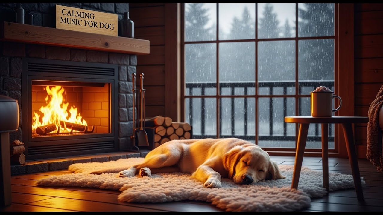 12 hours of Dog Sleep Music : Relieve Stress and Separation Anxiety with Gentle Melodies 😴🐾