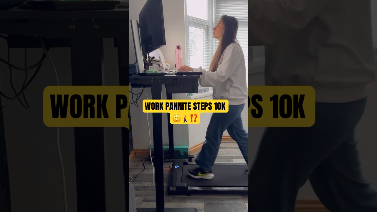 Work from home na summa illa 🚶‍♂️ WFH Fitness Hack 😎 | Walking Pad 