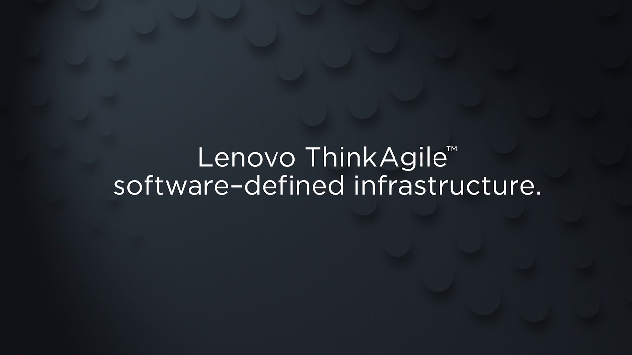 Lenovo in the Data Centre: Introducing ThinkSystem & ThinkAgile