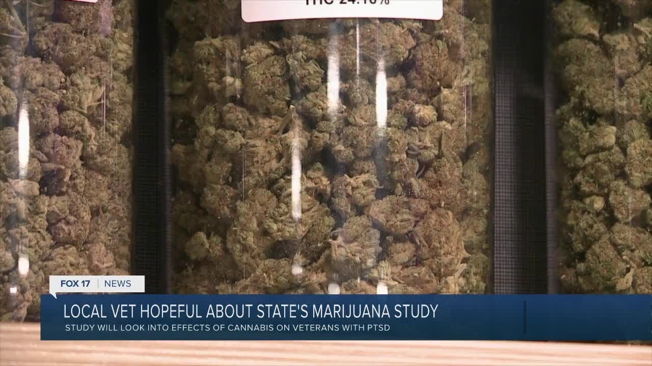 State to study effects of marijuana on PTSD