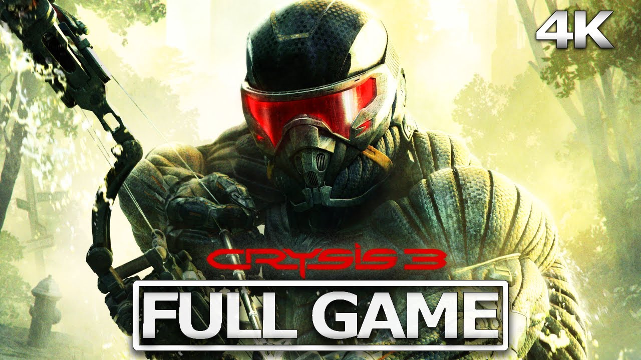CRYSIS 3 Full Gameplay Walkthrough / No Commentary【FULL GAME】4K 60FPS Ultra HD