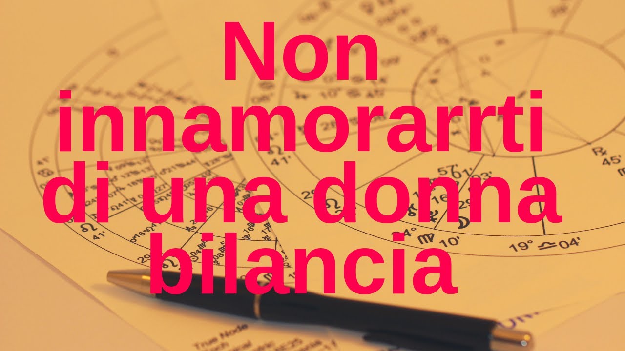 Motivi per cui è meglio non innamorarsi di una donna della Bilancia