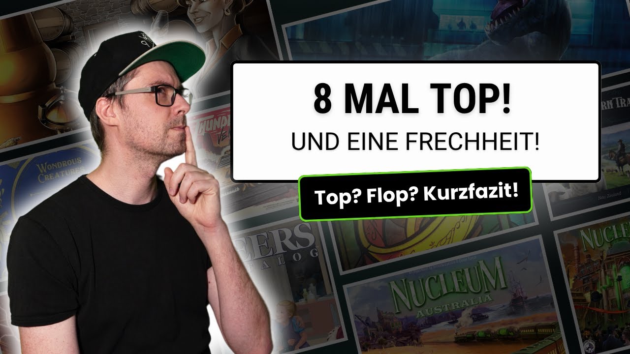 Gespielt! 🎲9 Neue und alte Brettspiele im Kurzfazit 🎲