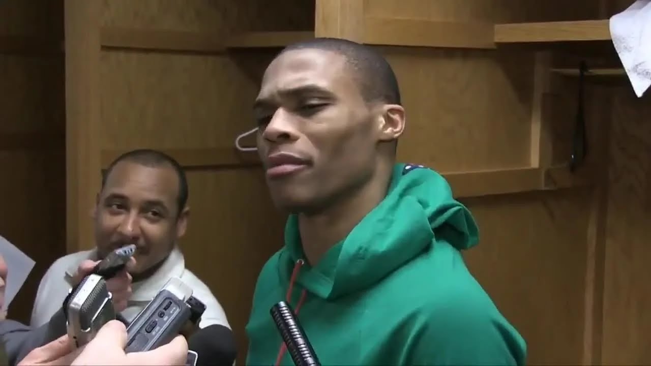 Russell Westbrook claims he is “most athletic” guard in NBA history!? #basketball #nba 