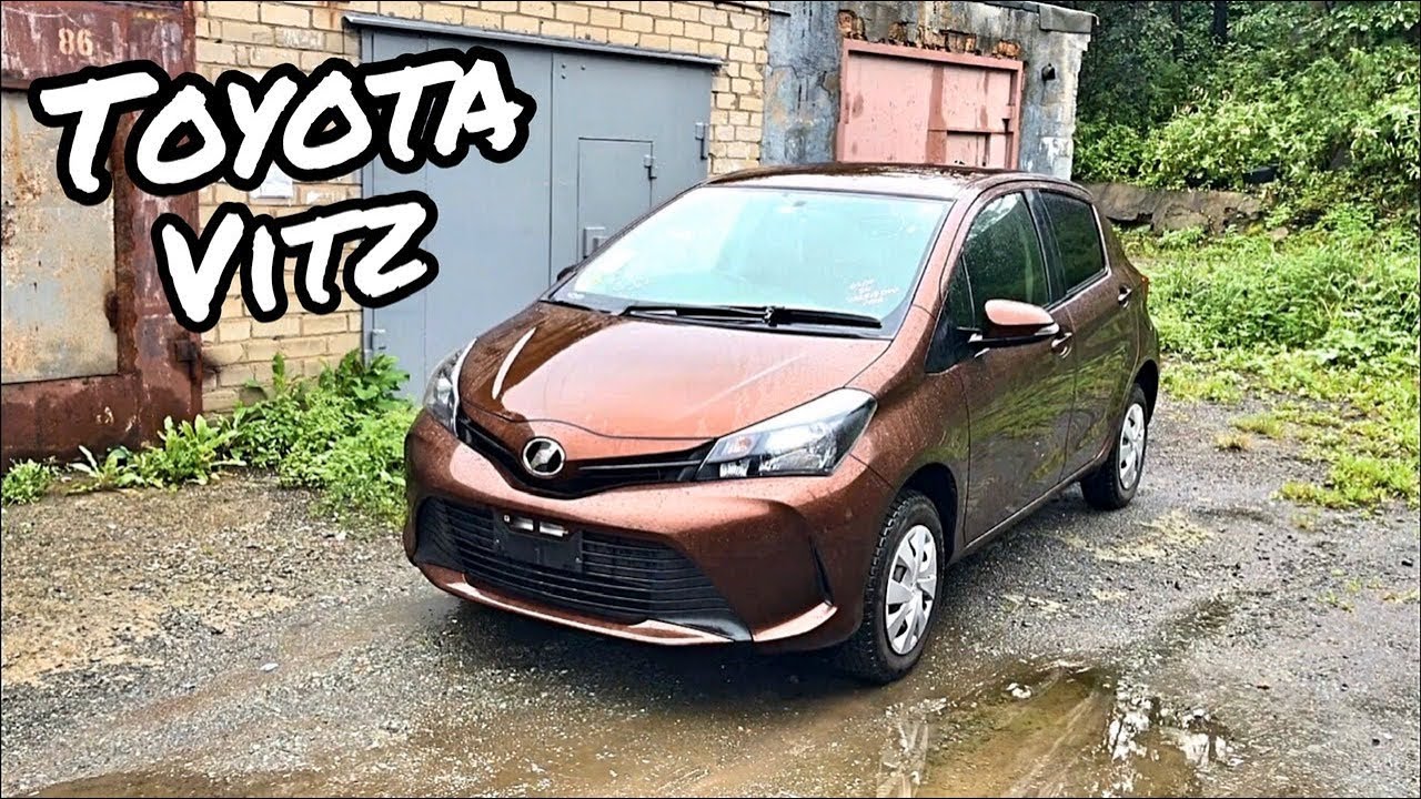 Обзор Toyota Vitz 1.3; 4WD!