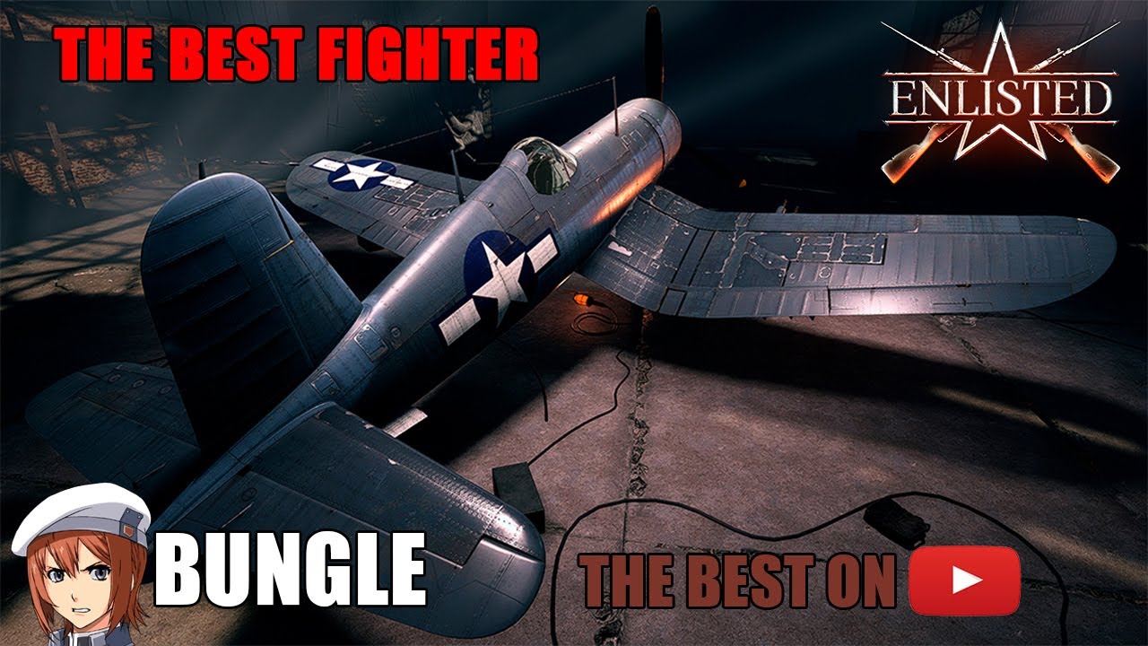 🚀 Top Fighter F4U-1C (AP-4C) CORSAIR!! [ENLISTED REVIEW] 🔥✈️