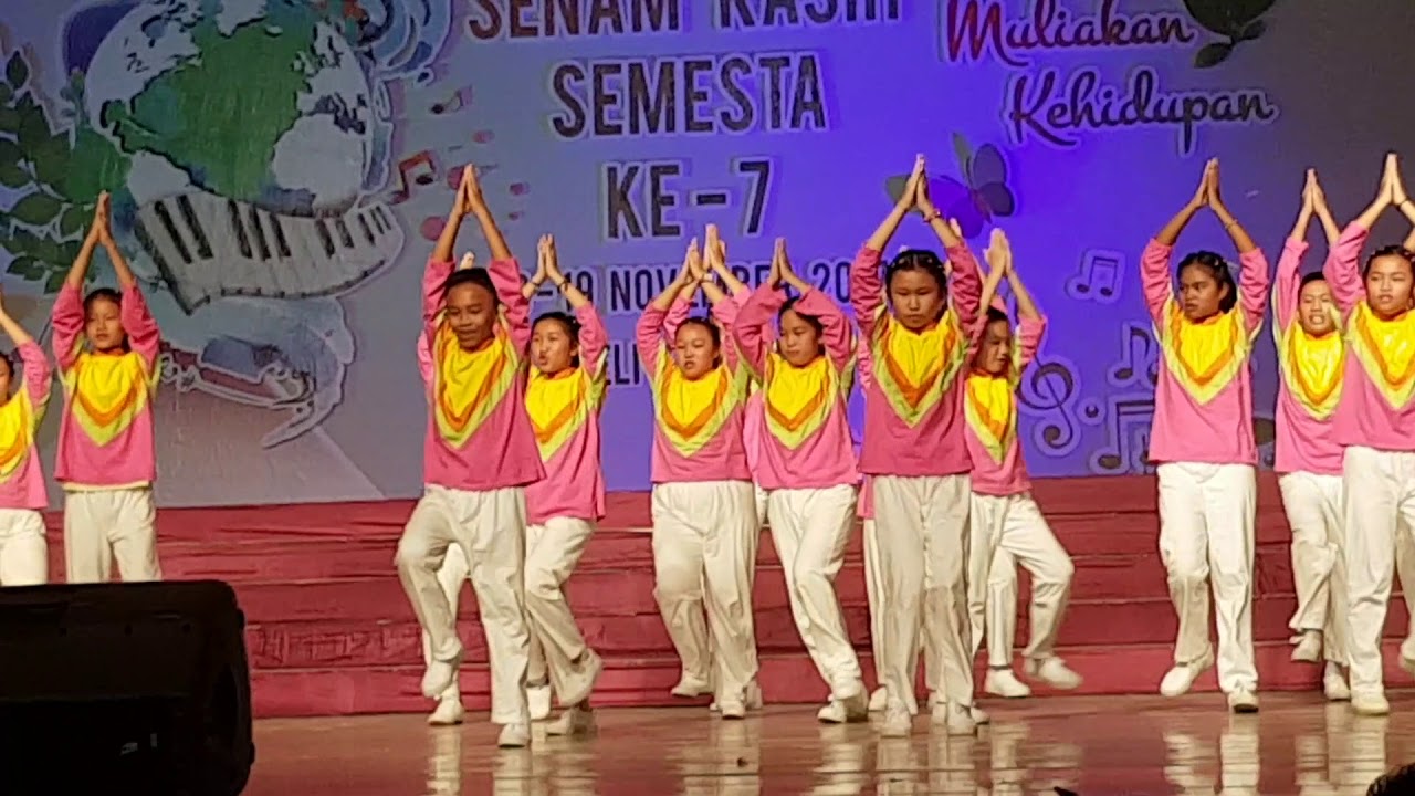 Pagelaran Senam Kasih Semesta 2017 Sumut Perguruan Sriwijaya Medan