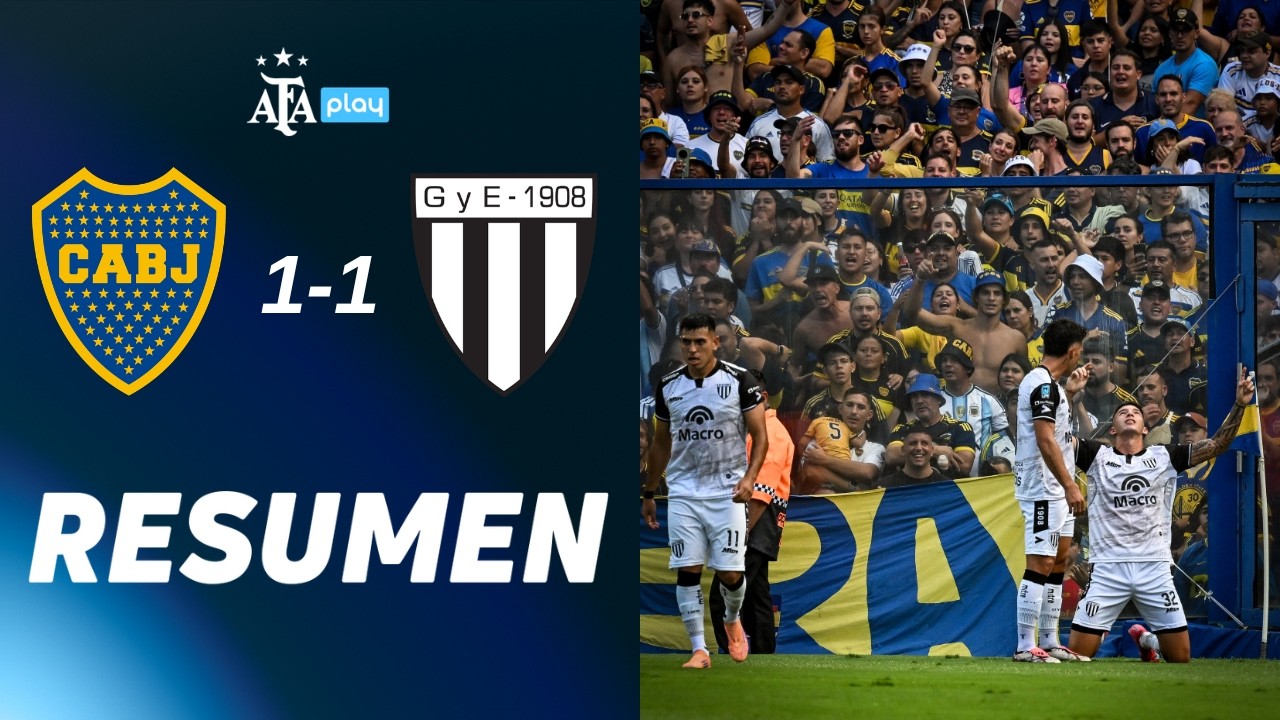 Boca Juniors 1 vs. 1 Gimnasia Mendoza | #TorneoApertura2026 | RESUMEN | FECHA 8