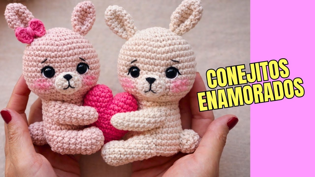 CONEJITO ENAMORADO💕PARA VENDER O REGALAR EN SAN VALENTIN!!!😍🤑SUPER FACIL!!!
