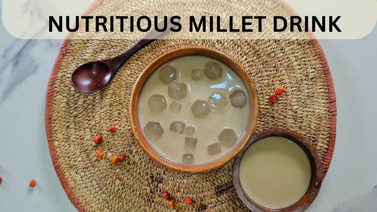 Homemade nutritious Millet Drink| Zomkom| Kunu Zaki| African millet drink| Business idea