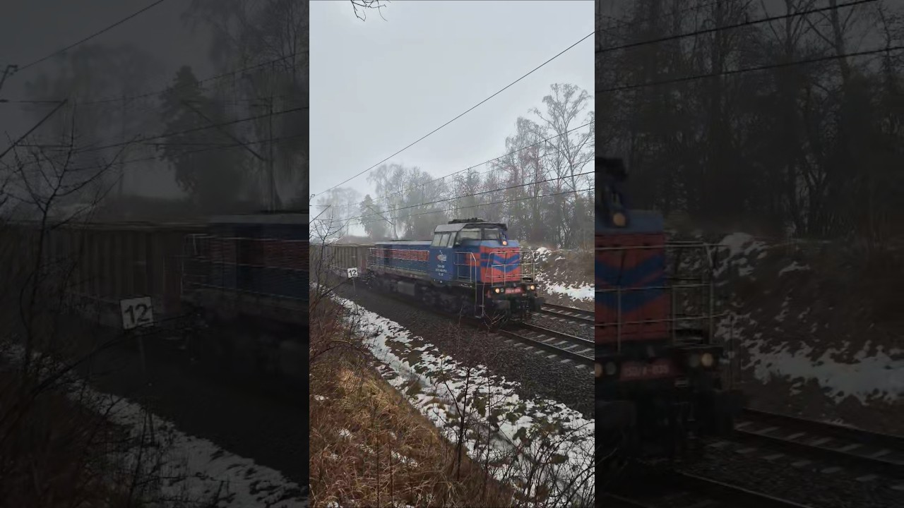15D/A-039 z gliną przez Łaskowice w kierunku Łodzi #railway #kolej #pociąg #shorts #foryou #mikol