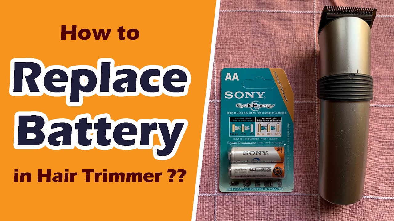How to Change Cell of Dingling Hair Trimmer | How to Replace Battery of Hair Trimmer |  #hairtrimmer
