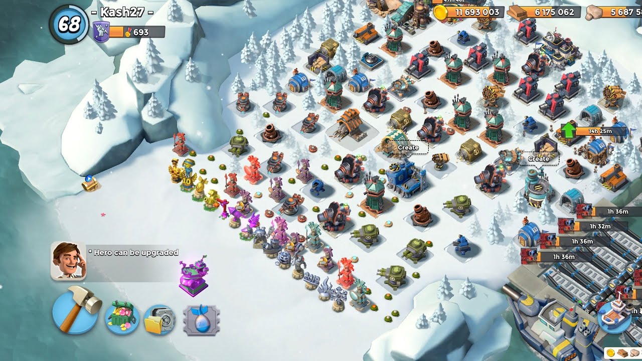 Boom Beach Gameplay 🔥 Smooth Attacks & Full Base Clear