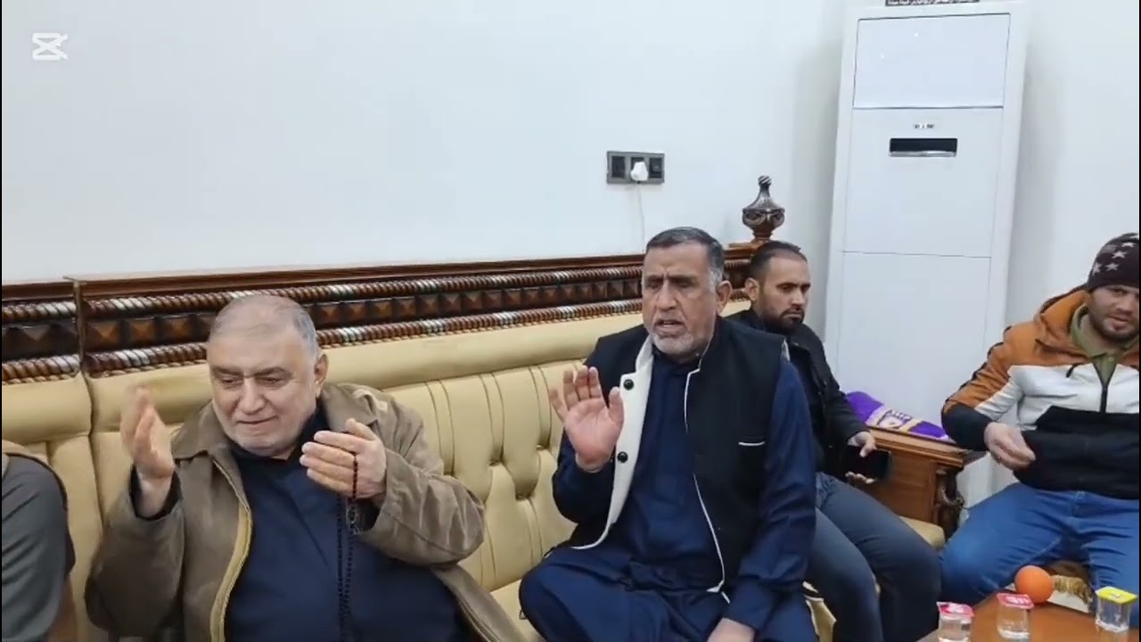 نعي الشيخ عودة المشرفاوي والسيدحسين الدخيلي في ديوان الحاج حسين جاسم العبادي 2026/1/29 ناصرية الشموخ