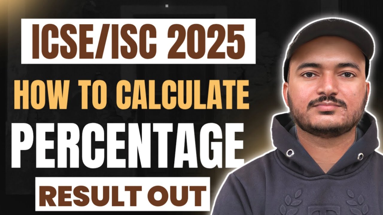 How to Calculate Your Result Percentage || ICSE / ISC 2025 Results ||