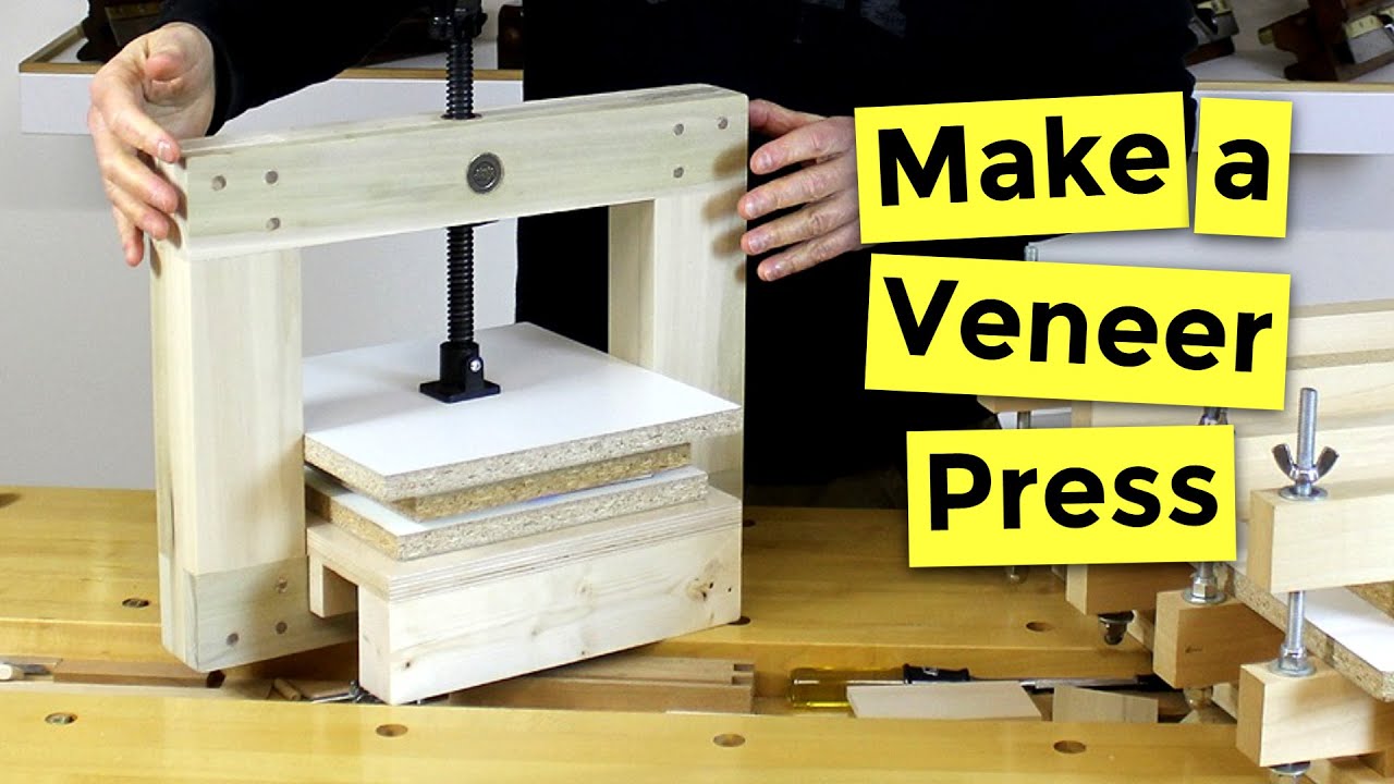 Make a Veneer Press || Low-Cost Veneering Solution