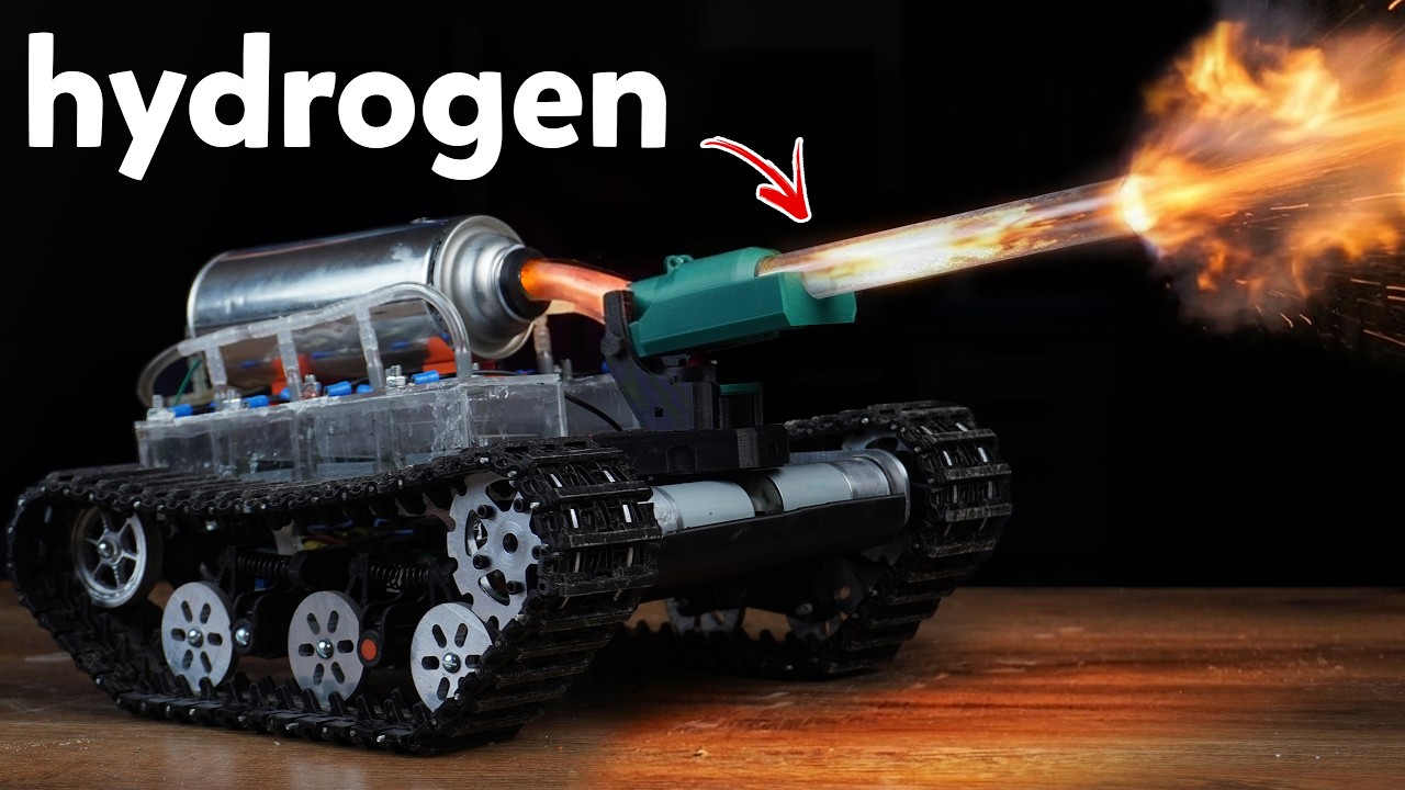 This Tank Turns WATER into Hydrogen?!