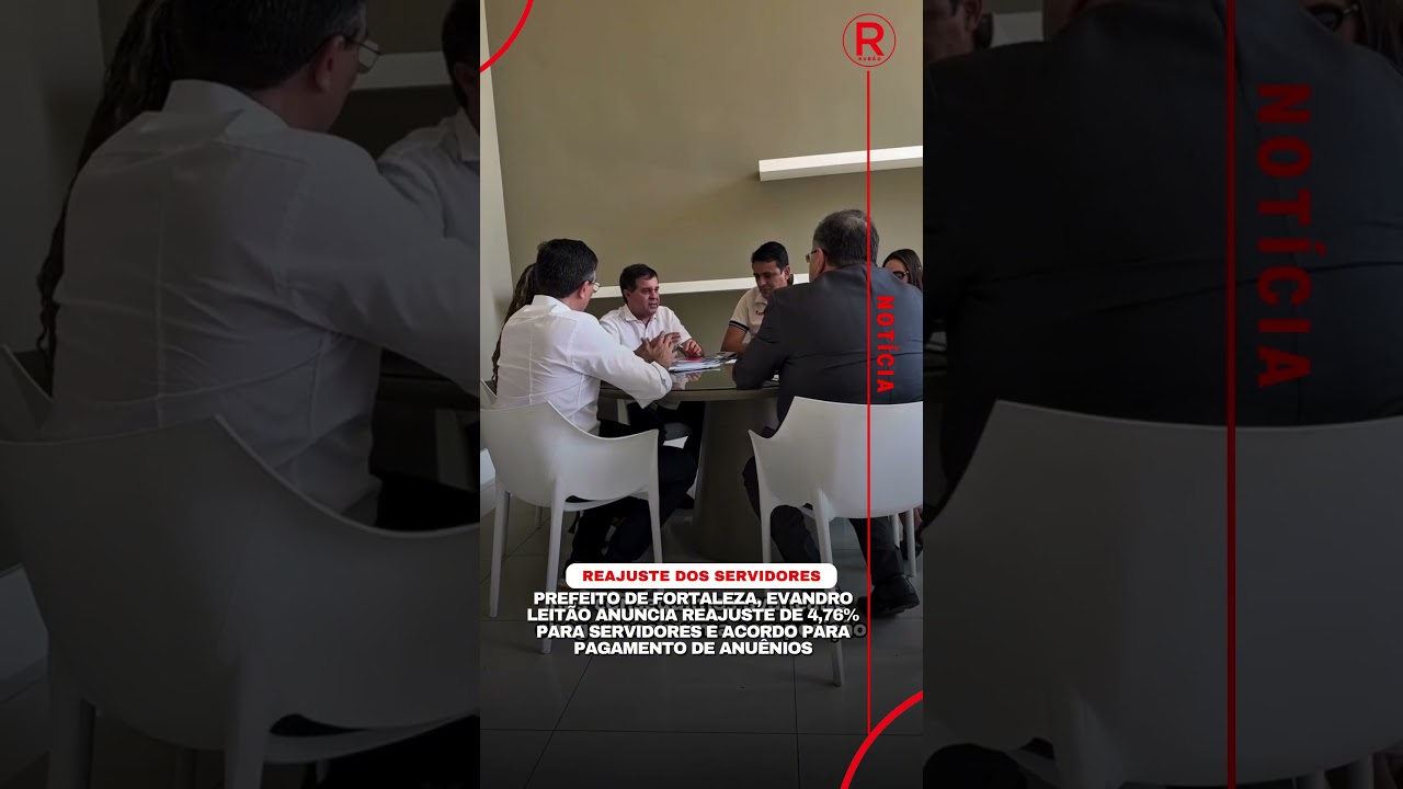Prefeito Evandro Leit&atilde;o anuncia reajuste de 4,76% e acordo dos anu&ecirc;nios