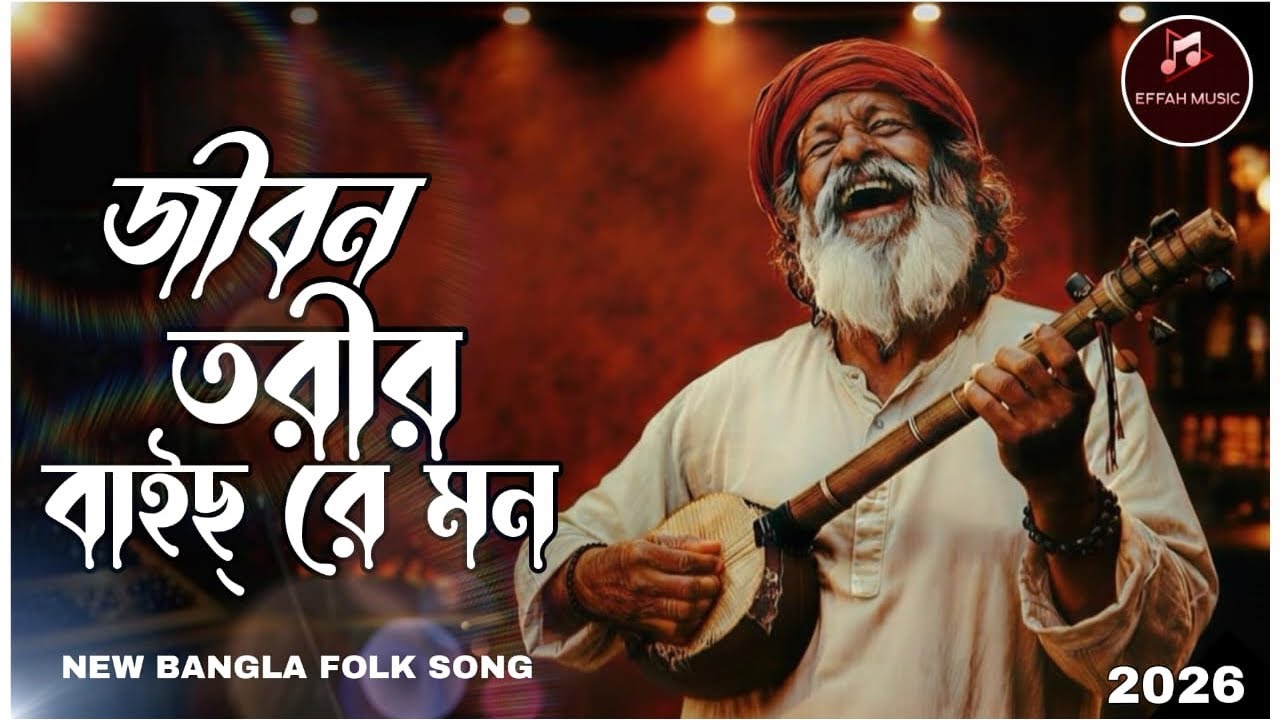 জীবন তরীর বাইছ্ রে মন ❤️‍🔥 Jibon Tori Baiso Re Mon নতুন বছরের সেরা বাউল গান ২০২৬  #trending #viral