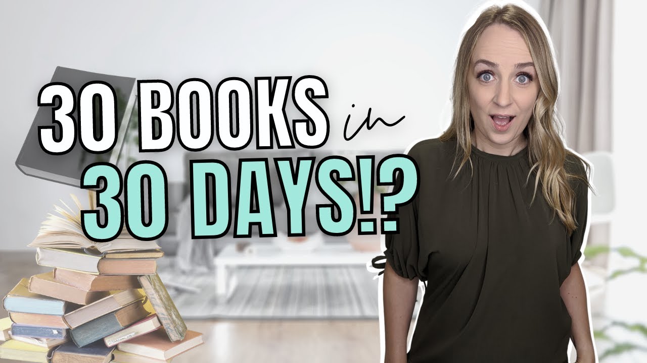 30 Books in 30 days | I Tried Reading a Book a Day. Here’s What Happened...